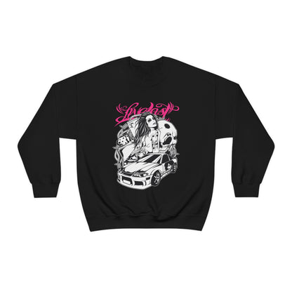 Live fast tattoo Crewneck Sweatshirt