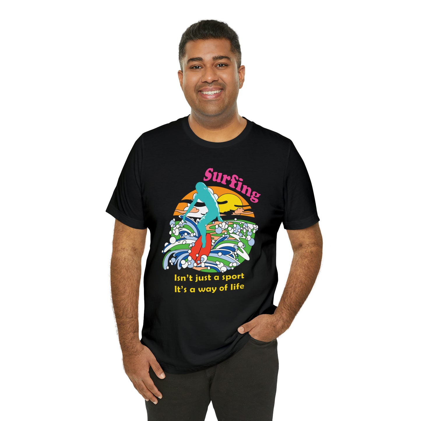 Surfing A Way of Life T-Shirt