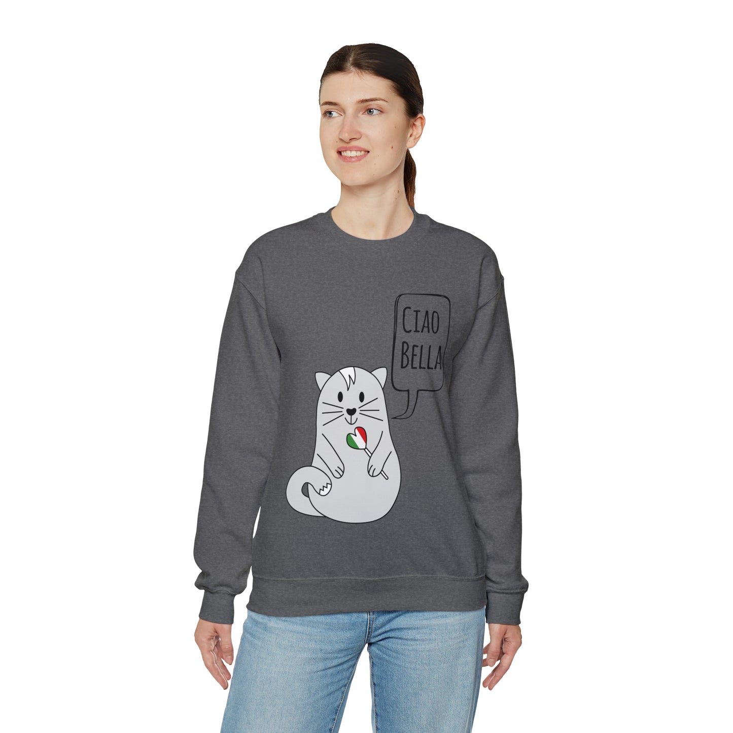 ciao bella Crewneck Sweatshirt