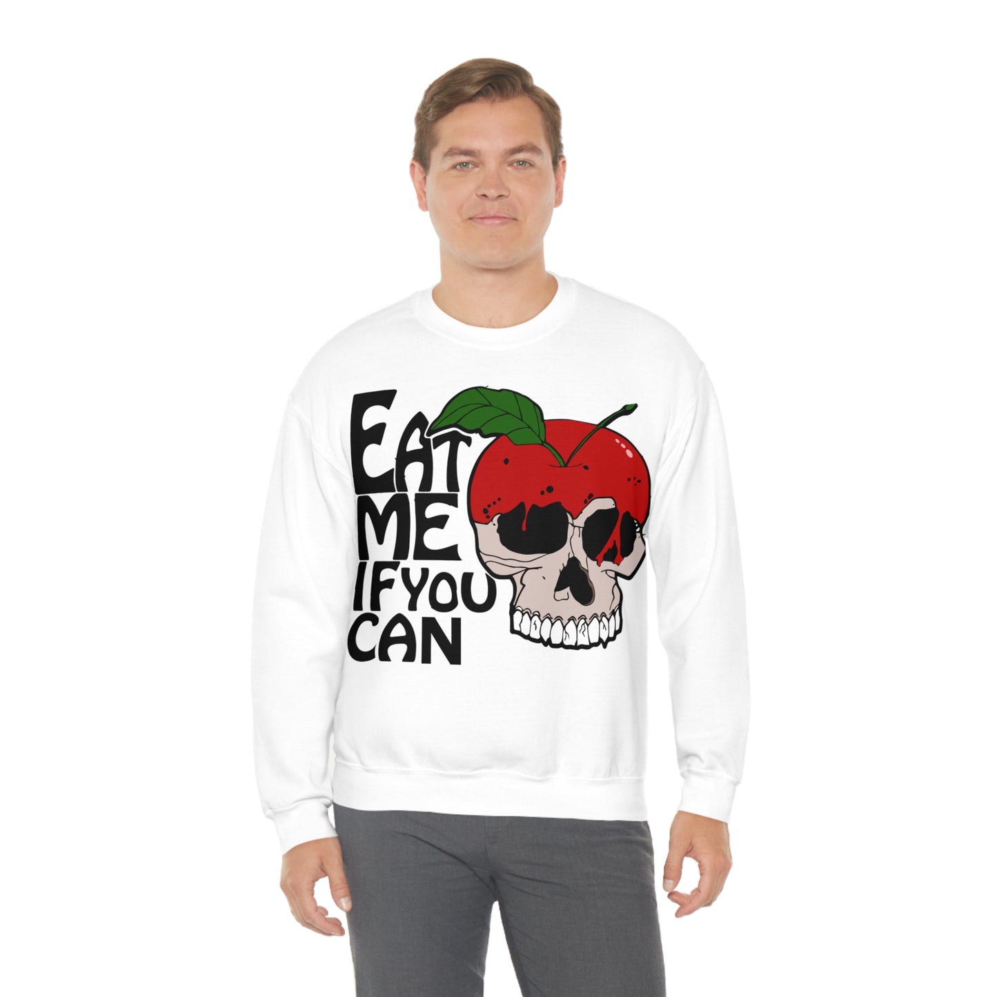 Eat me if you can Crewneck Sweatshirt