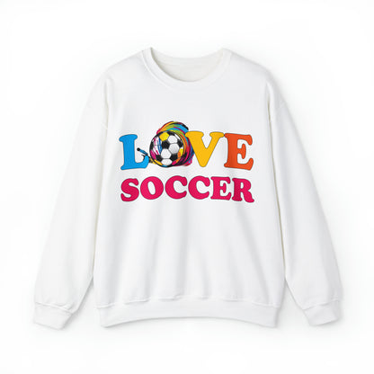 Love soccer Crewneck Sweatshirt