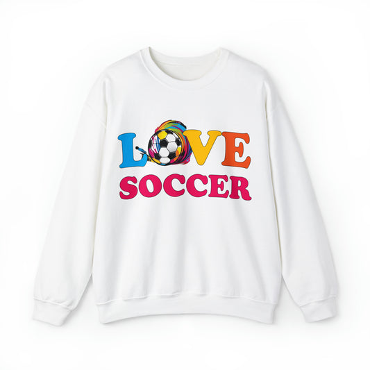 Love soccer Crewneck Sweatshirt