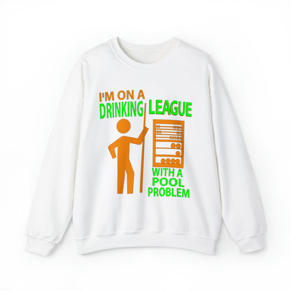 DRINKING POOL LEAGUE Crewneck Sweatshirt