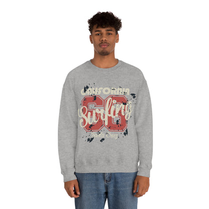 Santa Cruz Surfing Crewneck Sweatshirt