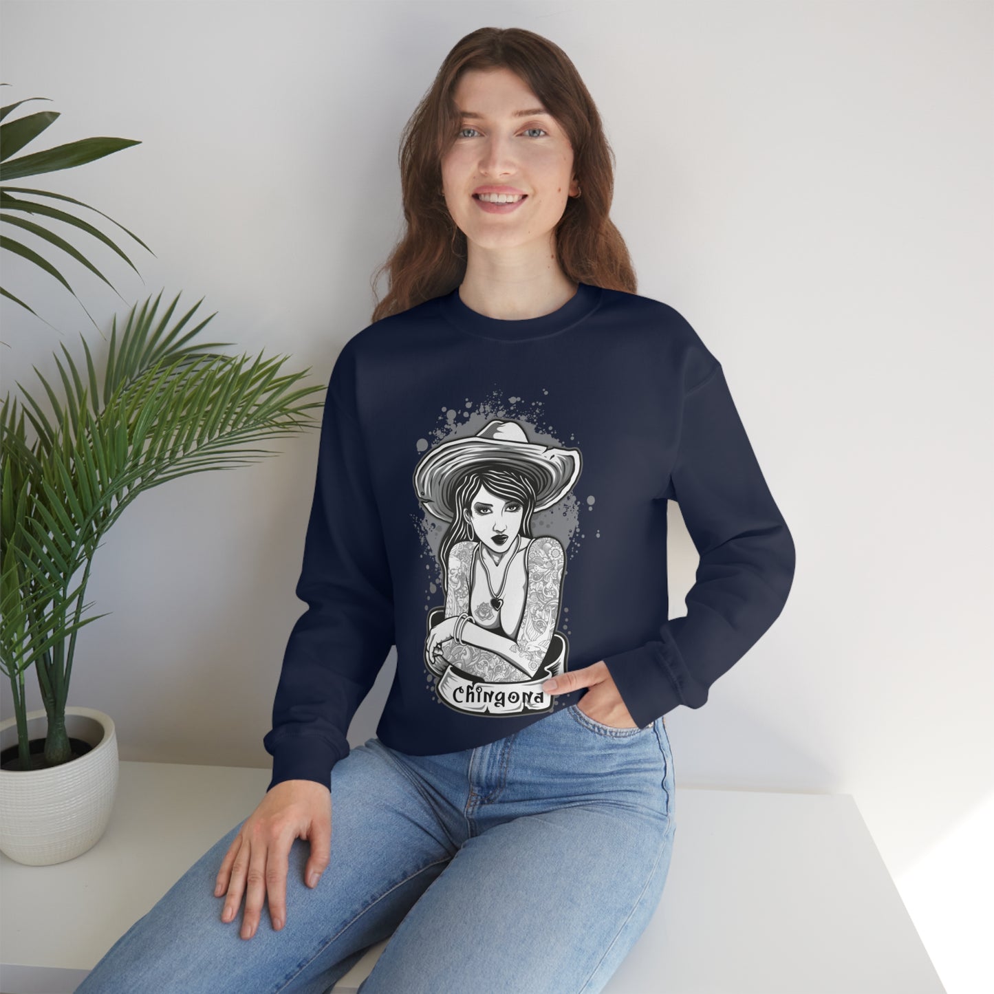 Chingona Crewneck Sweatshirt