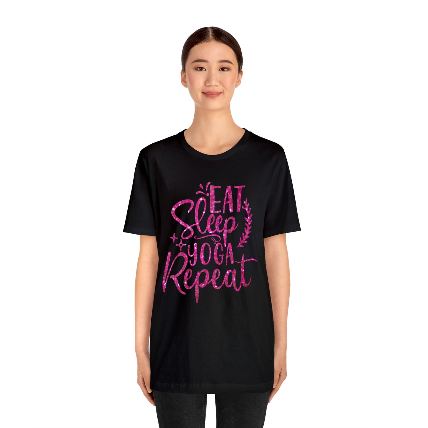 Eat Sleep Yoga Repeat T-Shirt