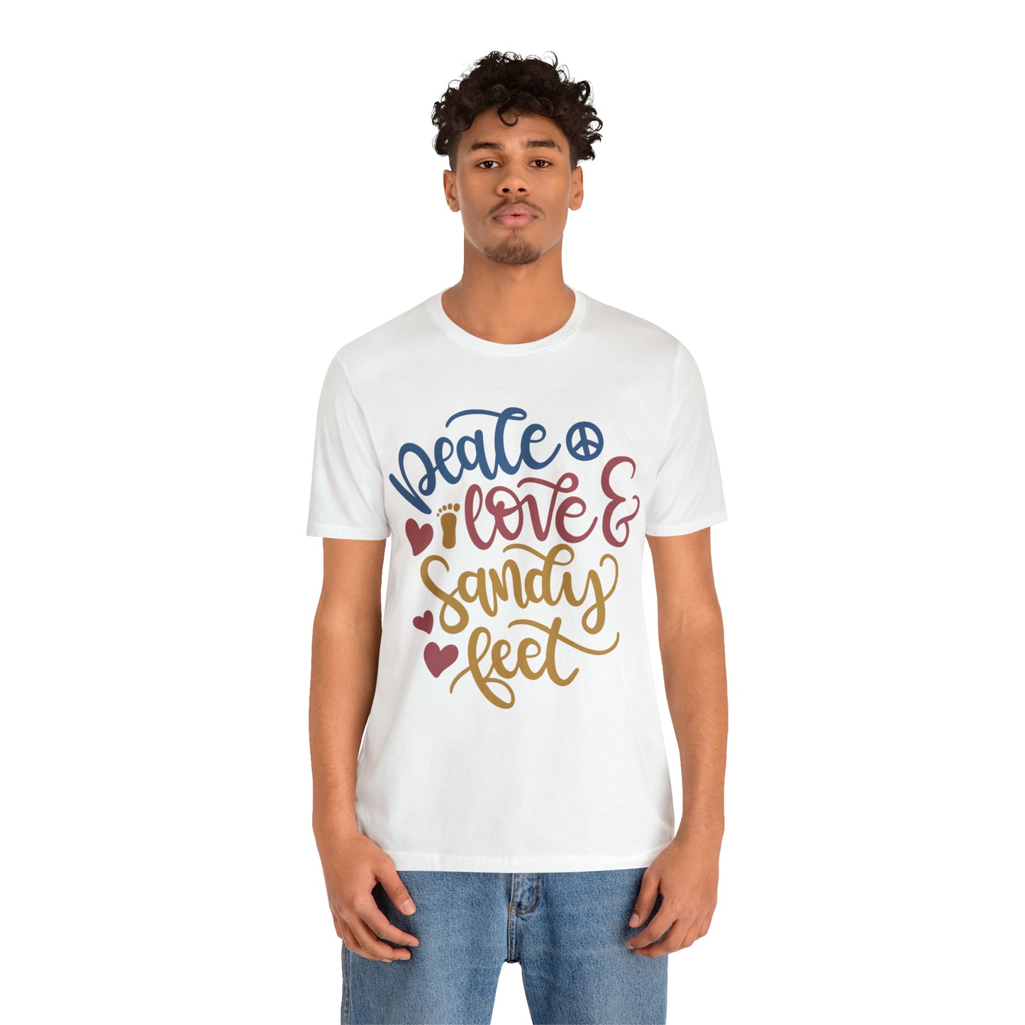 Peace_love_and_sandy_feet T-Shirt