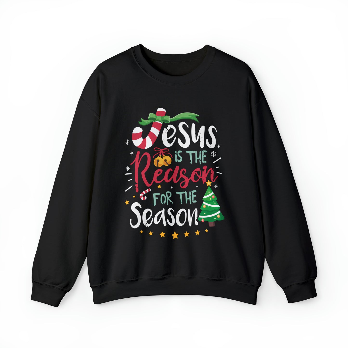 Jesus is the reason Christmas Crewneck Sweatshirt