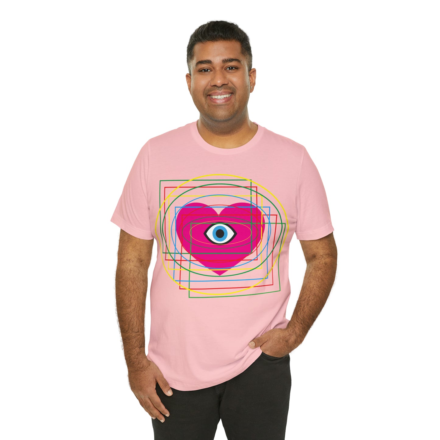 Eye Love in all dimension T-Shirt