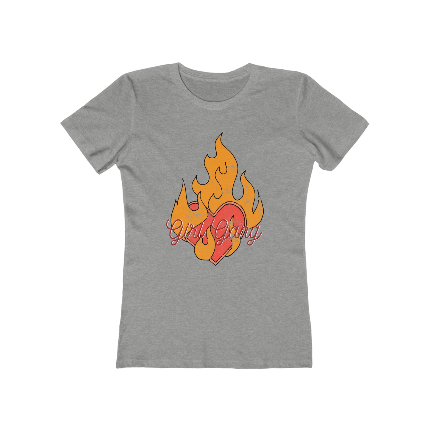 Girl Gang on Fire Woman Tee shirt