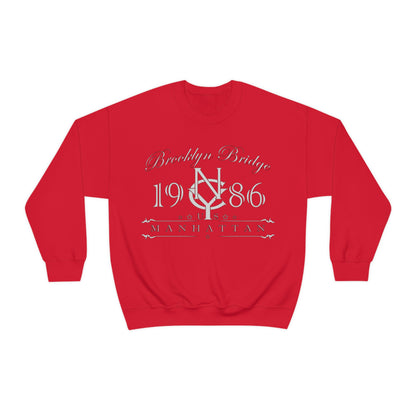 Brooklyn Bridge 86 Crewneck Sweatshirt