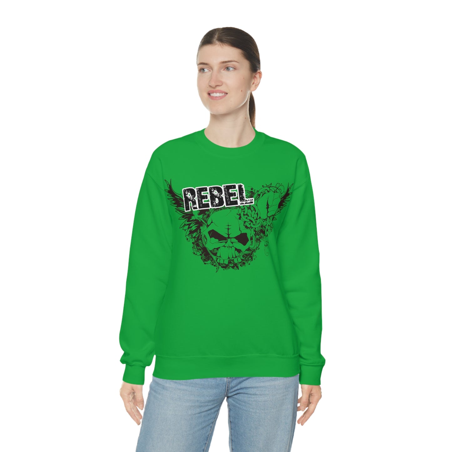 Rebel Skully Crewneck Sweatshirt