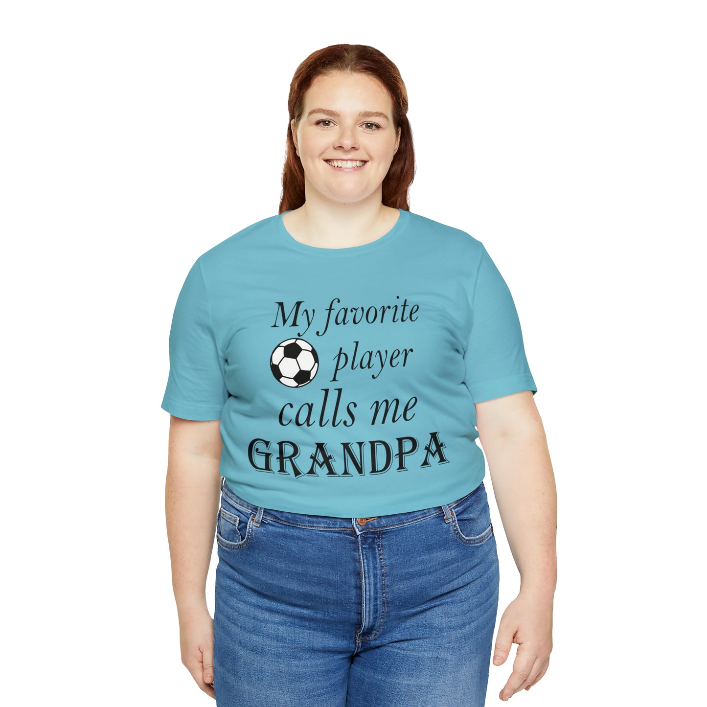 Grandpa Favorite Soccer Player T-Shirt