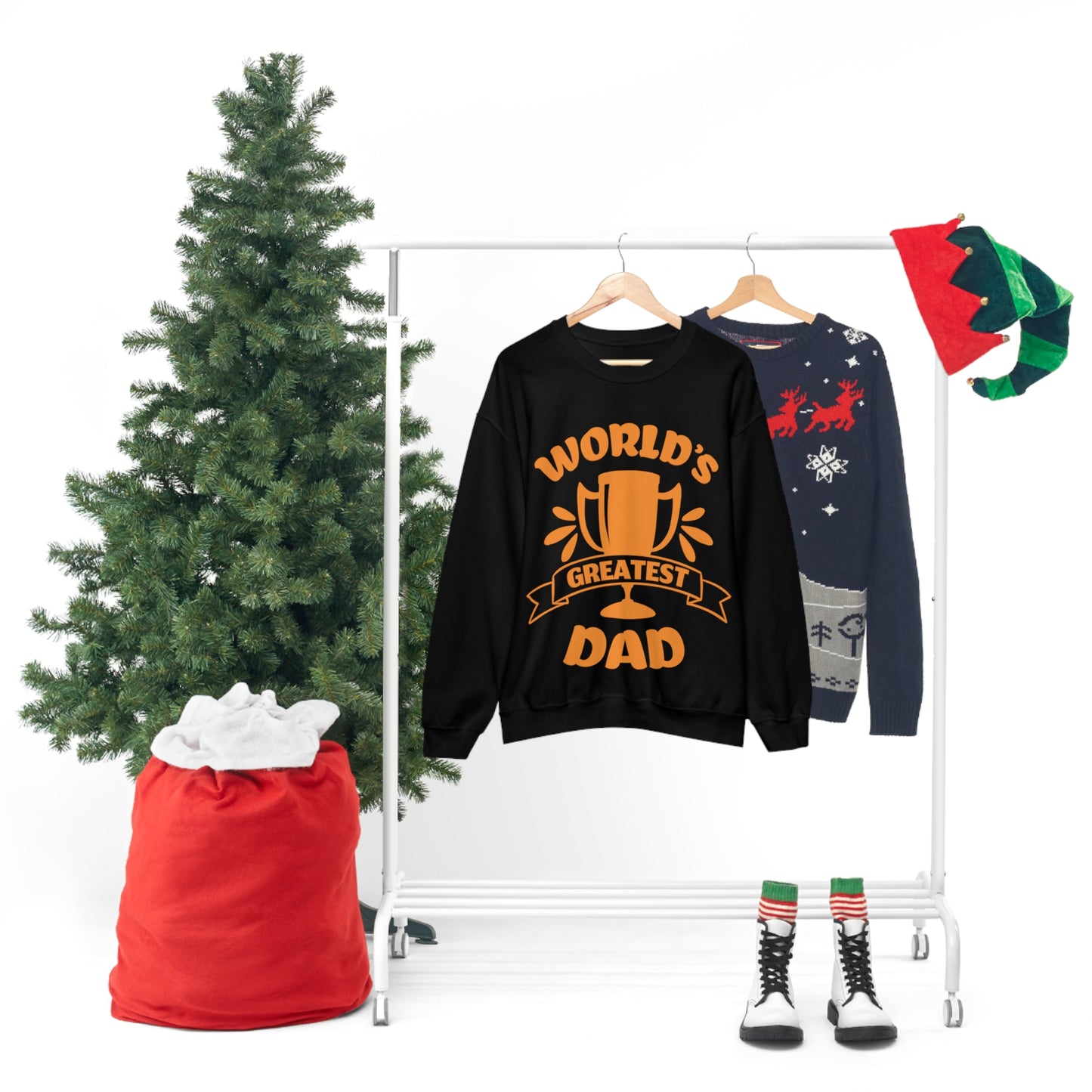 World Greatest Dad Crewneck Sweatshirt