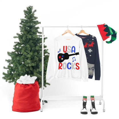 USA-Rocks Crewneck Sweatshirt