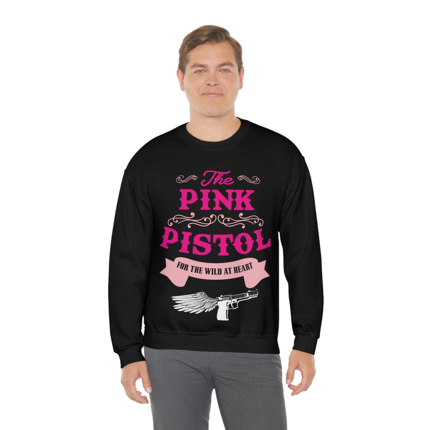 The Pink Pistol Crewneck Sweatshirt