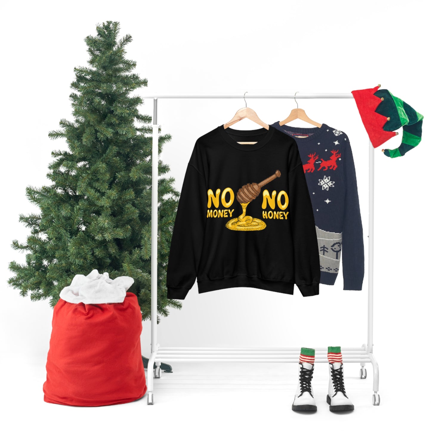 No money no honey Crewneck Sweatshirt