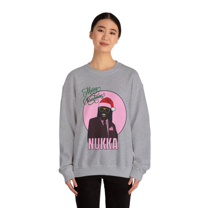 Merry Christmas NUKKA Crewneck Sweatshirt