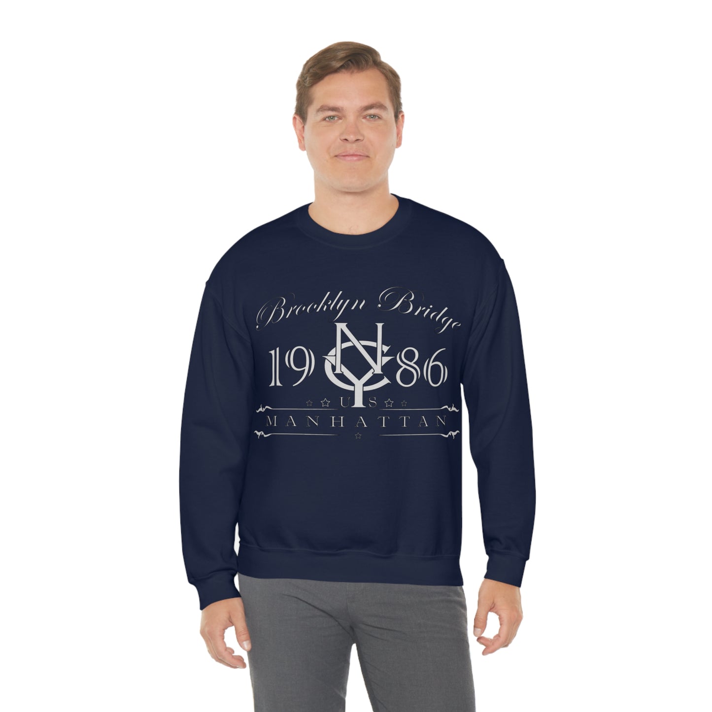 Brooklyn Bridge 86 Crewneck Sweatshirt