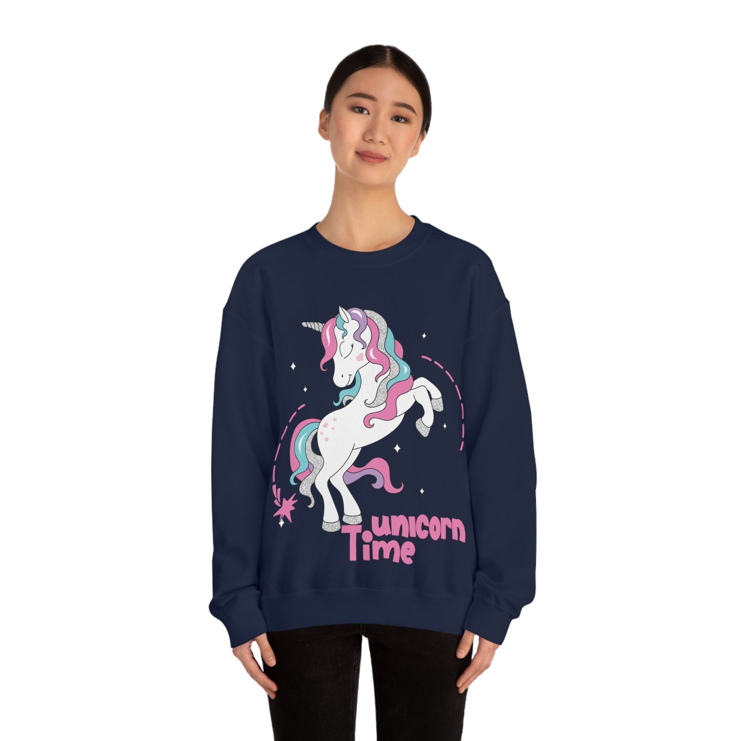 Unicorn time Crewneck Sweatshirt