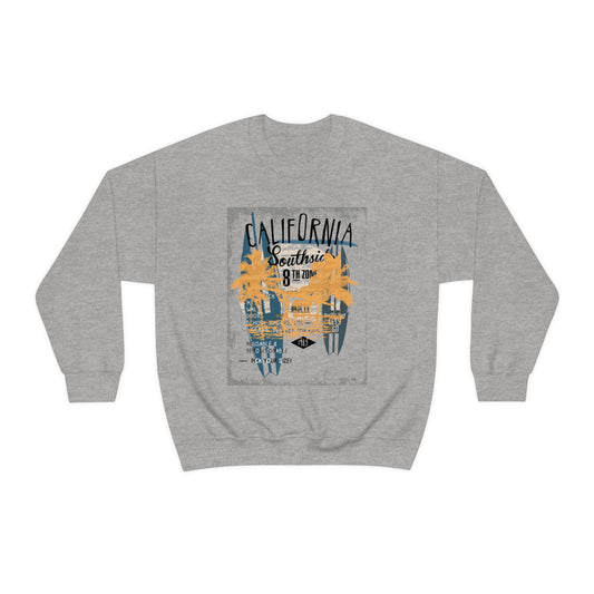 Cali SouthSide Surf Crewneck Sweatshirt