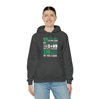 99 Little bugs in the code Hoodie