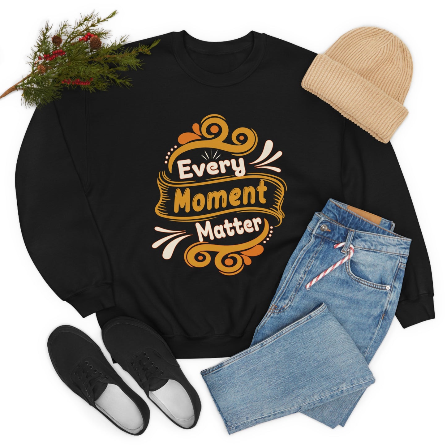 Every Moment Matter Crewneck Sweatshirt