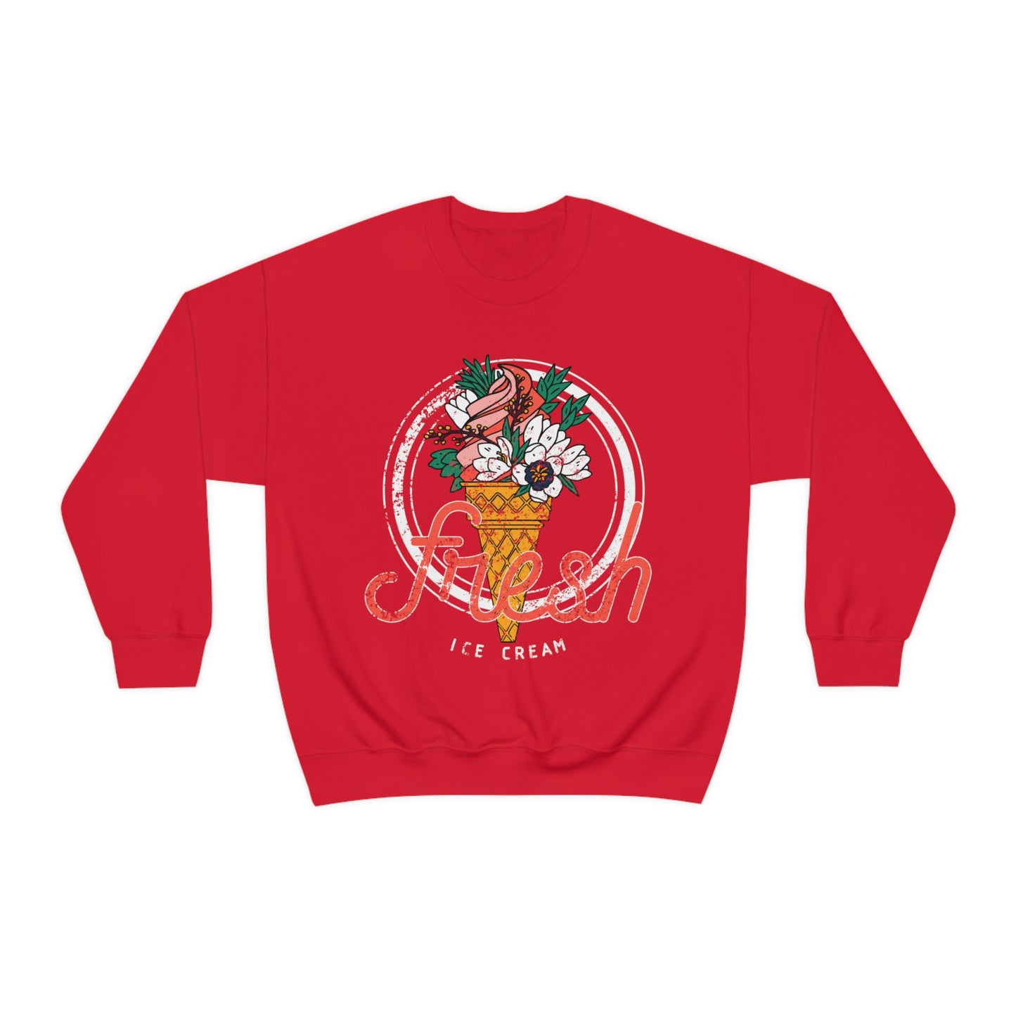 Fresh Like Ice Cream Crewneck Sweatshirt