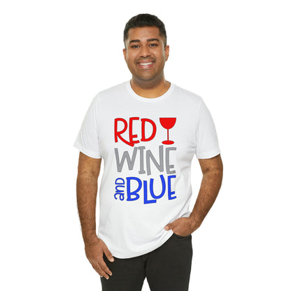 Red Wine Blue T-Shirt