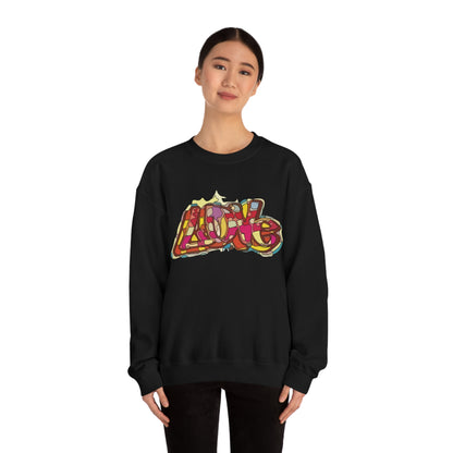 Love in graffiti Crewneck Sweatshirt