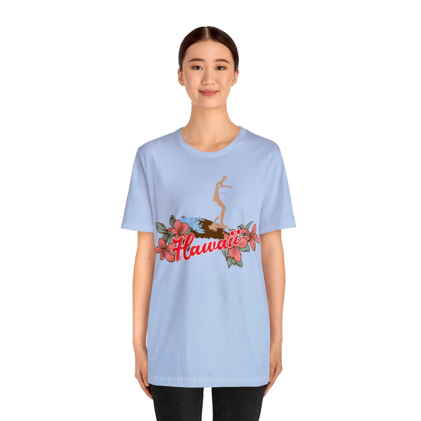 Hawaii Floral Surf T-Shirt