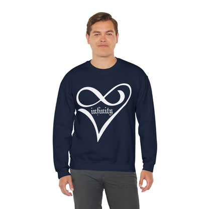 Infinity Love Heart symbol Crewneck Sweatshirt