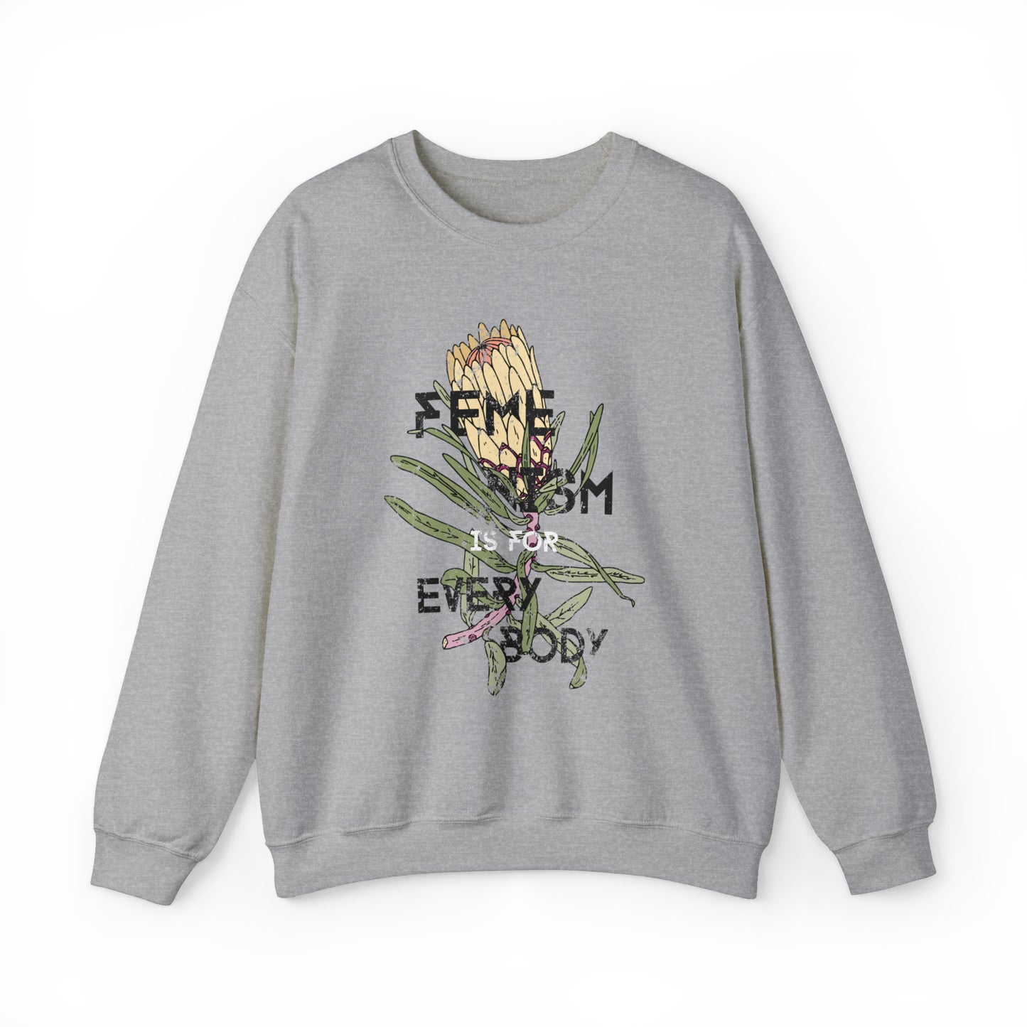 Feminism Is For Everybody  Crewneck Sweatshirt