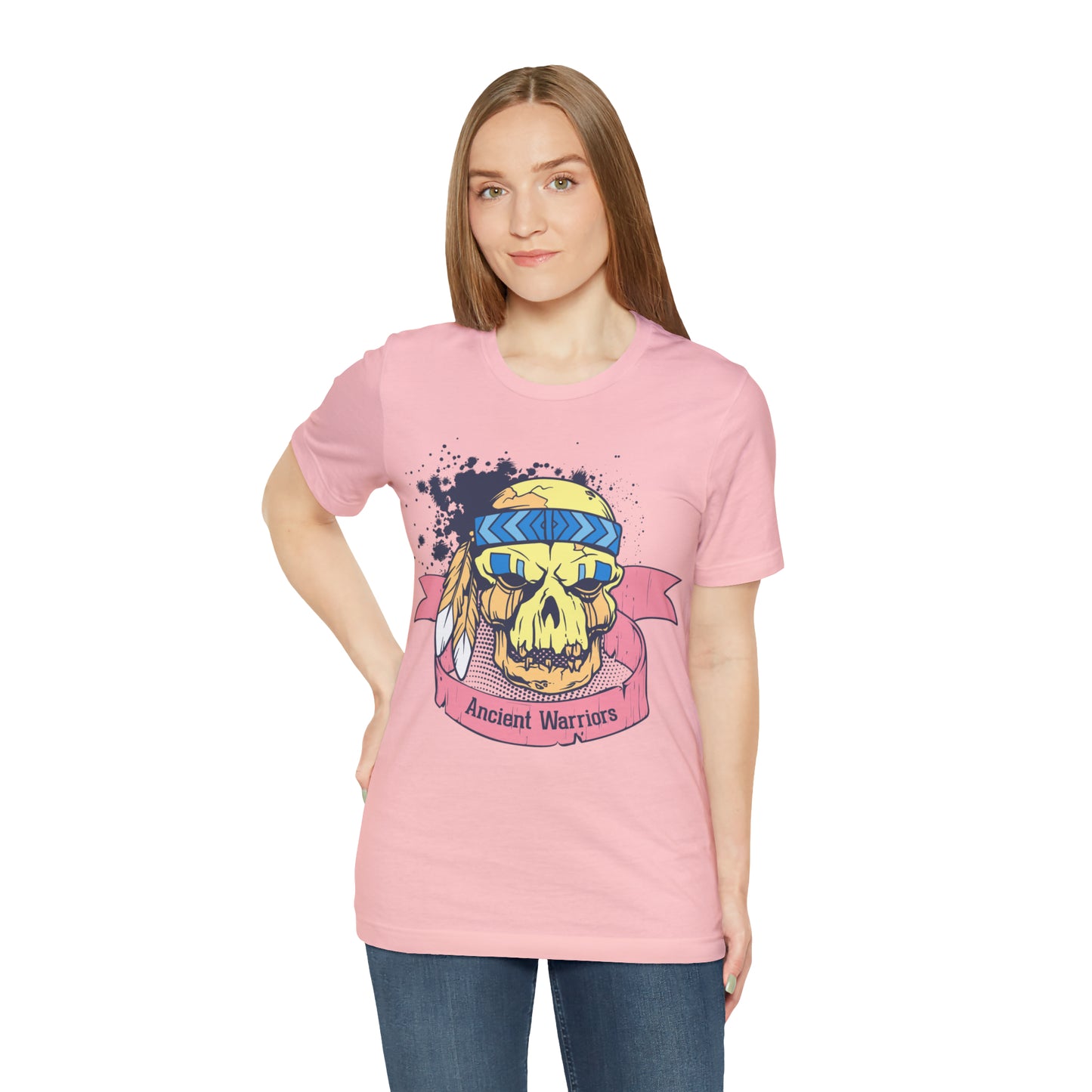 Ancient Warrior Skull Chief T-Shirt