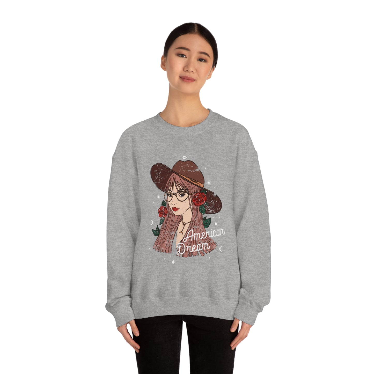 American Dream Woman Crewneck Sweatshirt