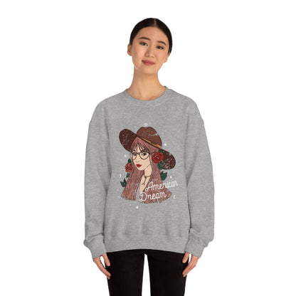 American Dream Woman Crewneck Sweatshirt