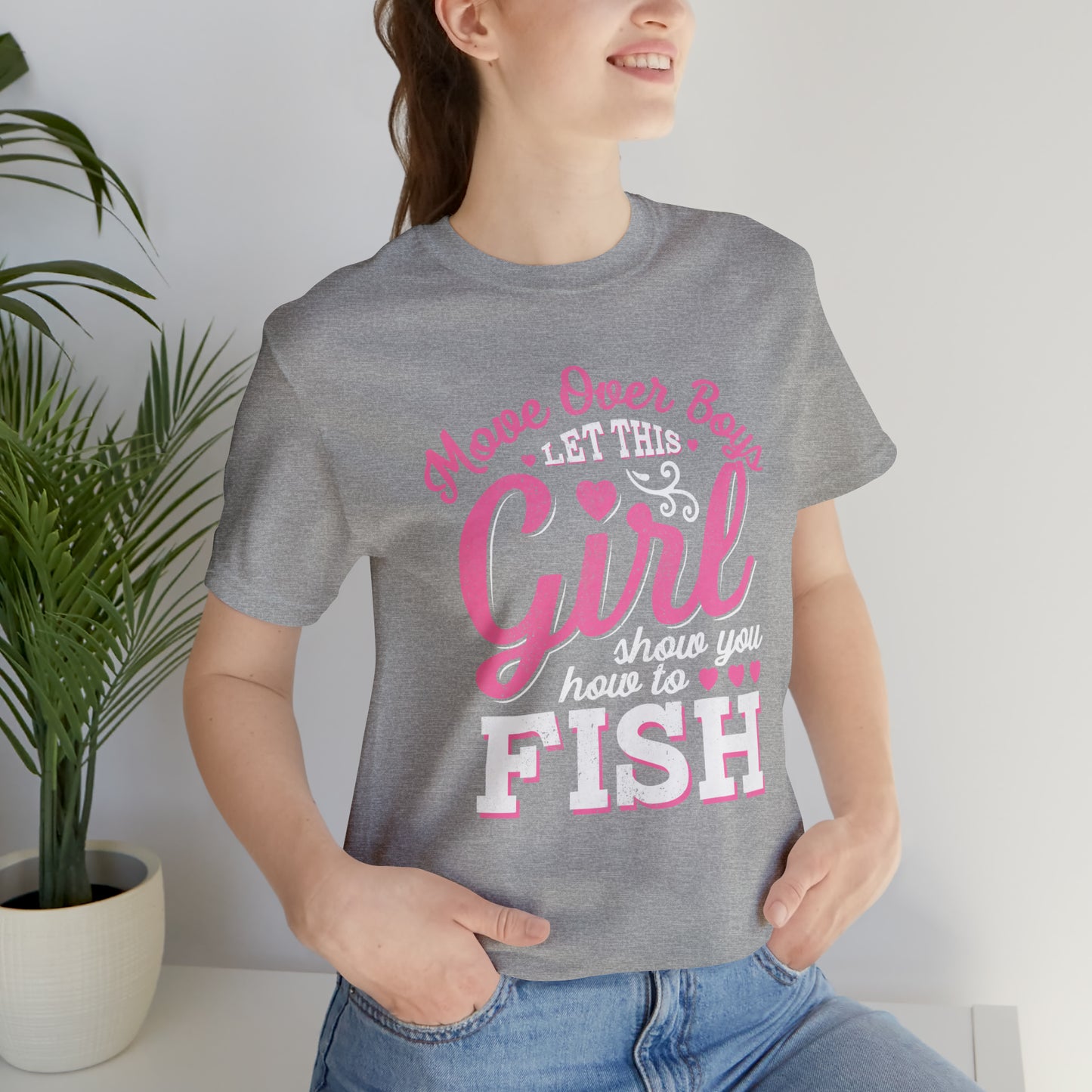 Girl Fishing T-Shirt