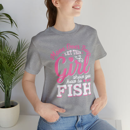 Girl Fishing T-Shirt