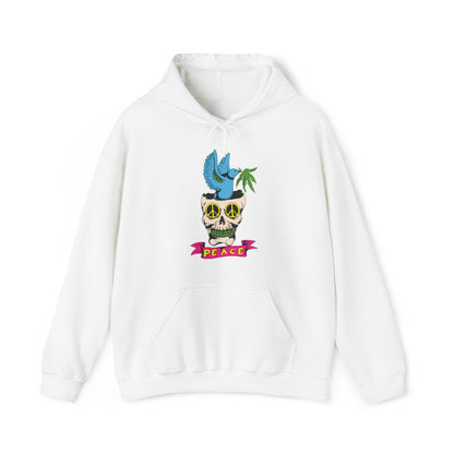 Peace Hippie Bird Hoodie