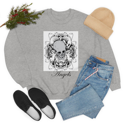 Angels are Always Around Crewneck Sweatshirt