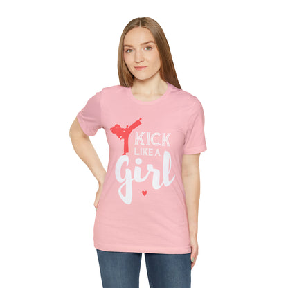 Kick Like A Girl T-Shirt