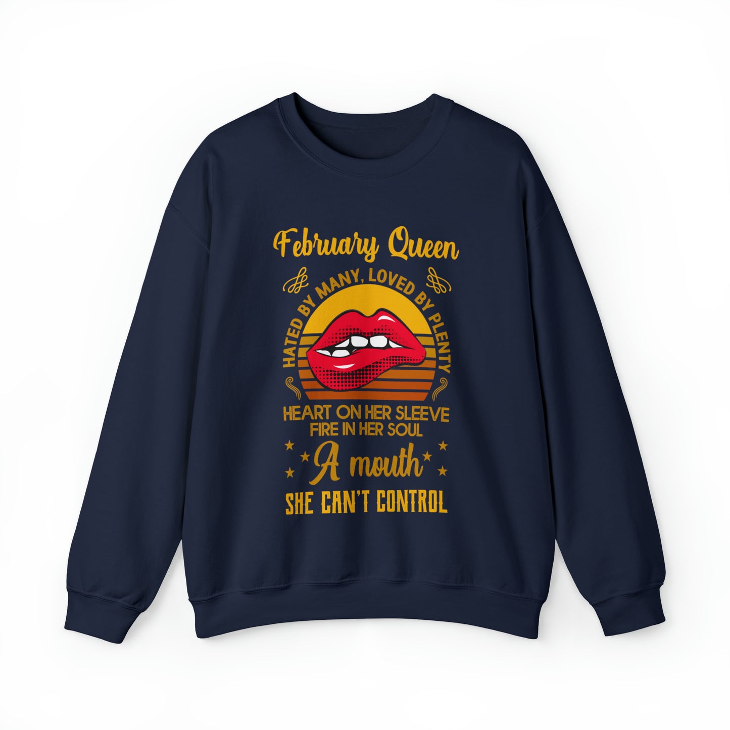 February queen Crewneck Sweatshirt