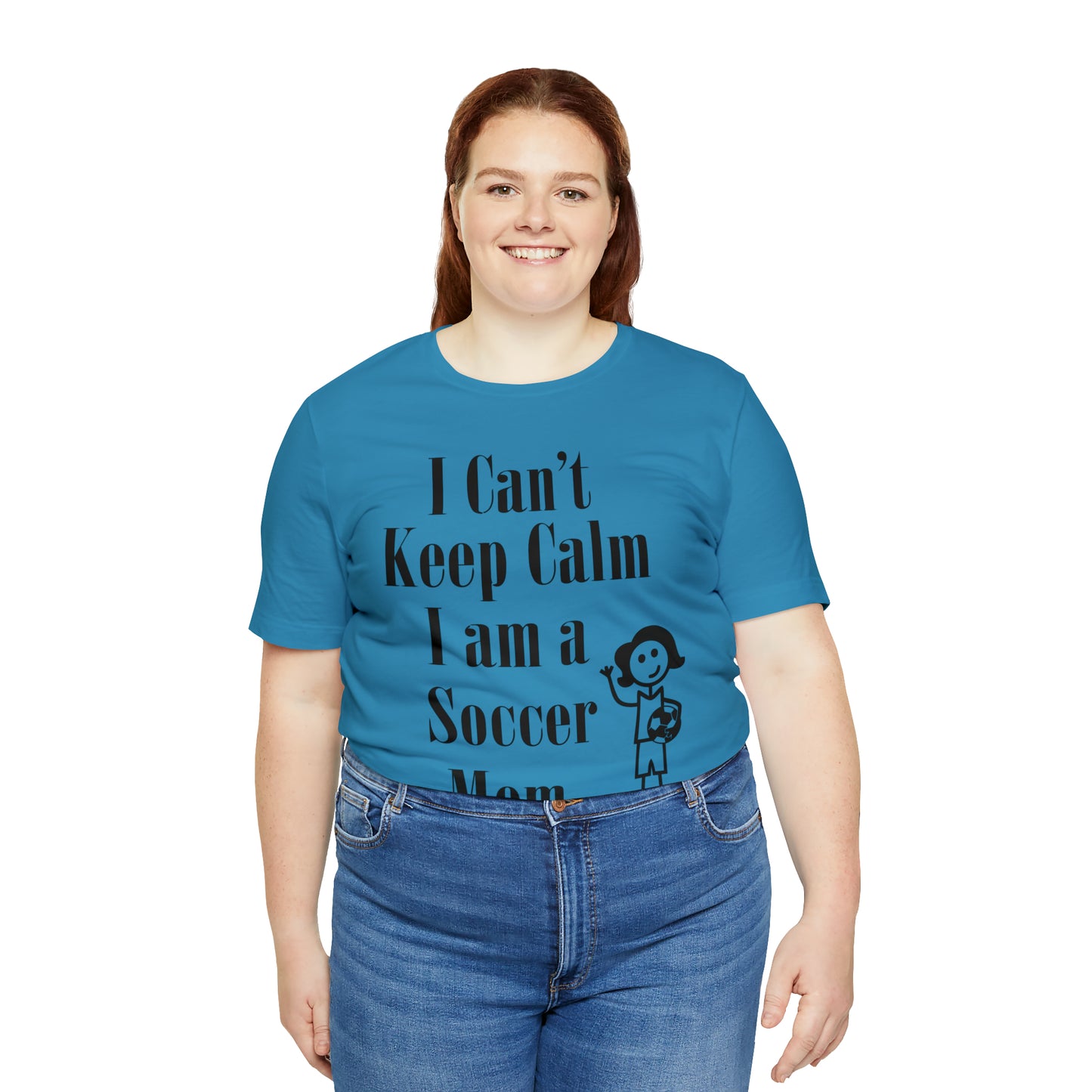 I can't keep calm I'm a soccer mom T-Shirt