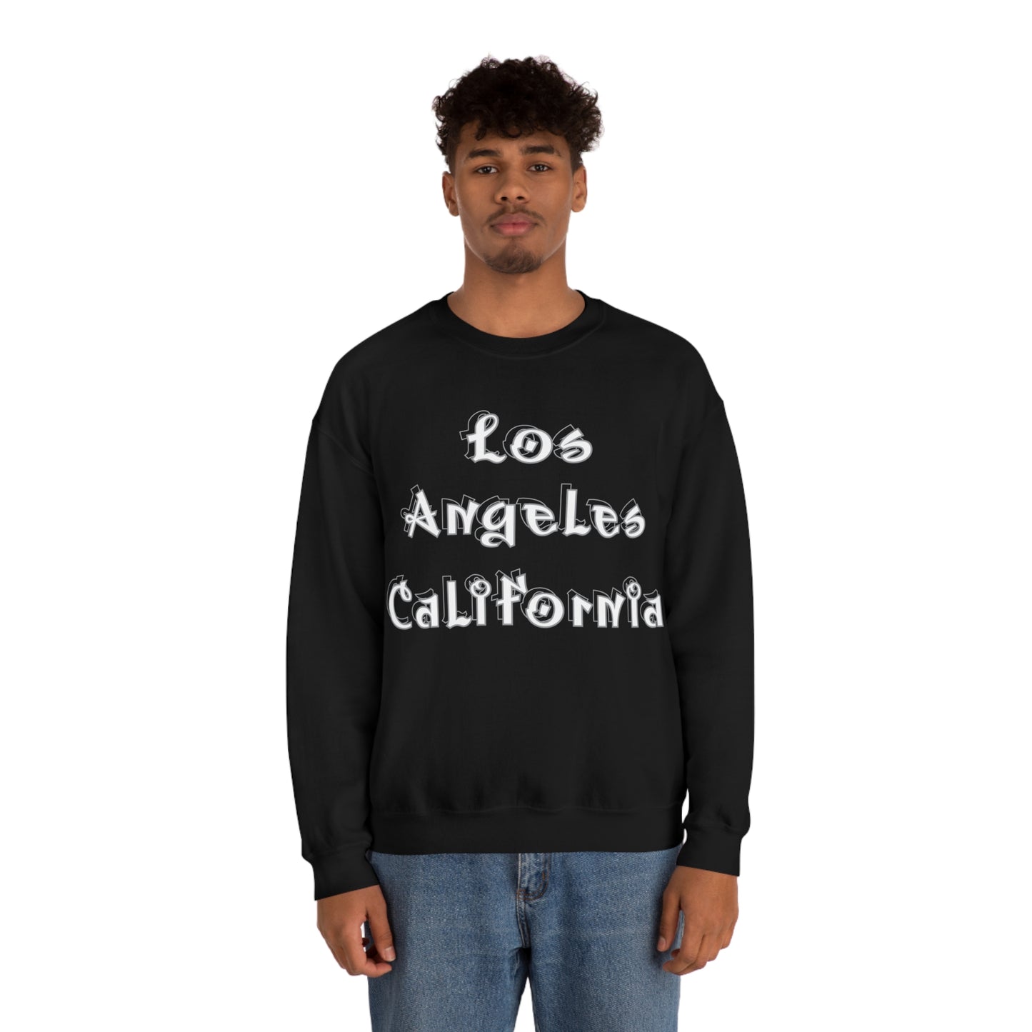 Los Angeles California Graffiti Crewneck Sweatshirt