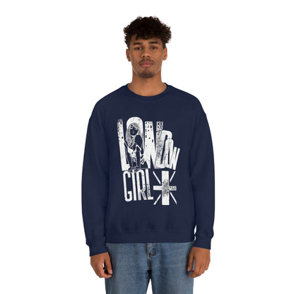 London Girl Crewneck Sweatshirt