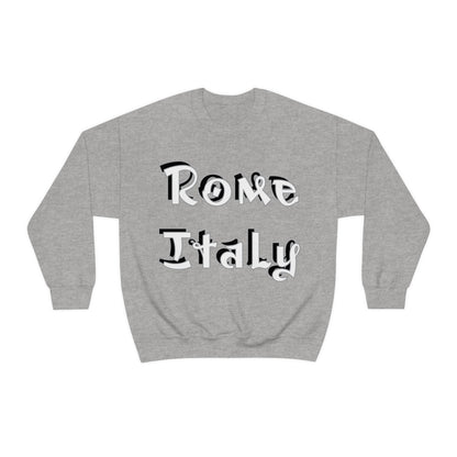 Rome Italy Graffiti Crewneck Sweatshirt