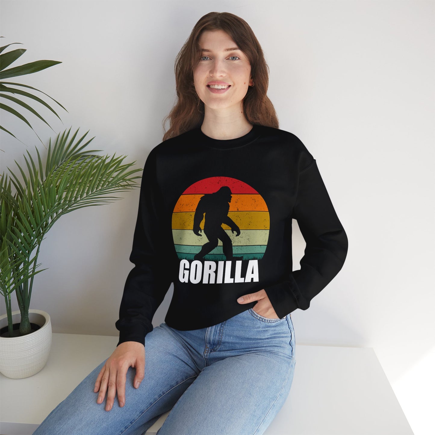 Gorilla vintage Crewneck Sweatshirt