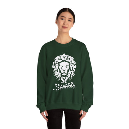 Savage Lion Crewneck Sweatshirt