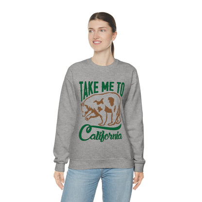 Take me to California Crewneck Sweatshirt