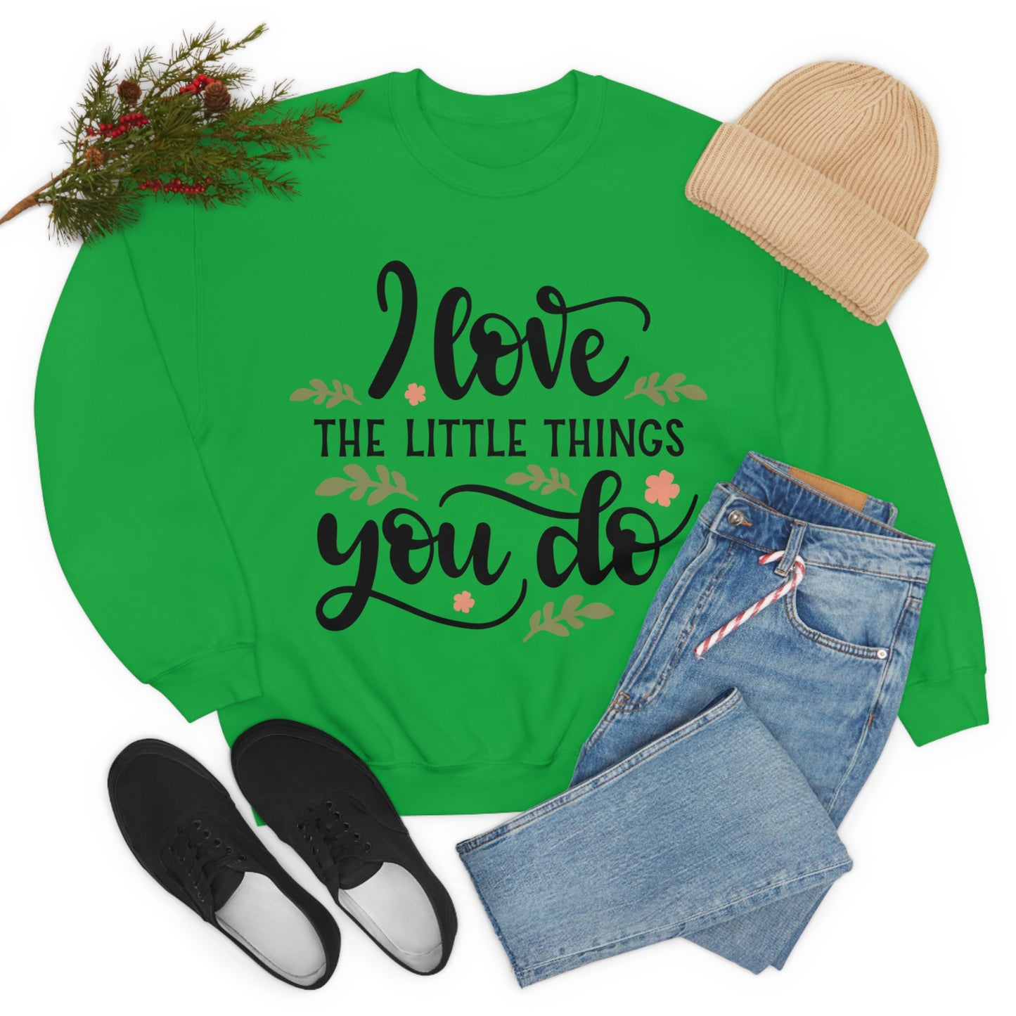 I_love_the_little_things_you_do 1 Crewneck Sweatshirt